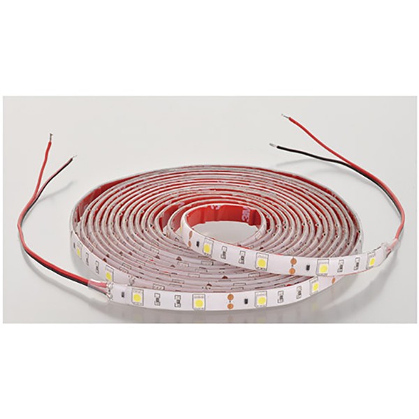 樂天商城 - LEDラインライト 白色 DC24V 10mm×5m 防水 両面テープ付 テープライト トラック用品 荷台 作業灯 ワークライト