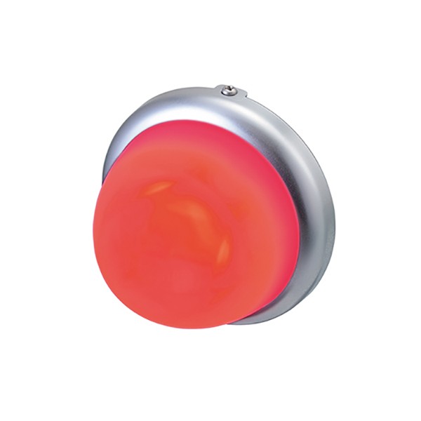 樂天商城 - 【Pa-manオリジナル】 マーカーランプ LED SMD採用 防水DC12/DC24V レッド 1個 [割れないシリコン製レンズ/乳白色の輝き] 新型光拡散 長寿命 交換 トラック外装 赤