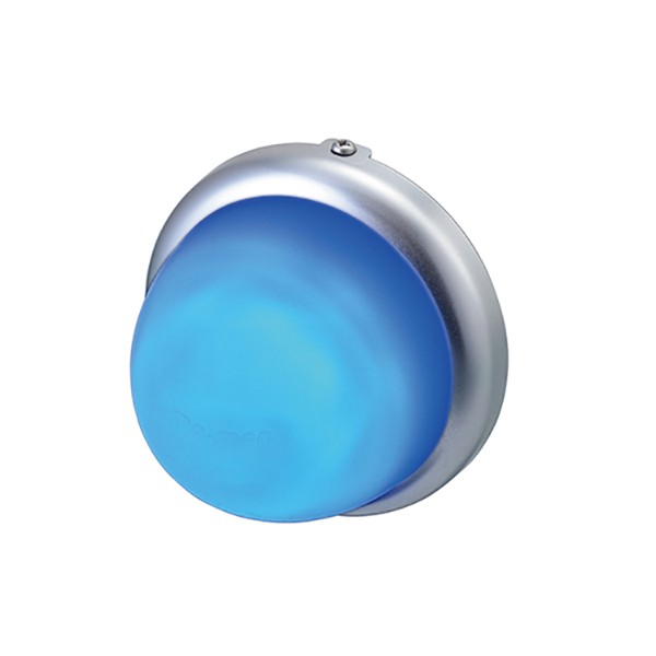 Rakuten - 【1日限定ポイント3倍！】【Pa-manオリジナル】 マーカーランプ LED SMD採用 防水DC12/DC24V ブルー 1個 [割れないシリコン製レンズ/乳白色の輝き] 新型光拡散 長寿命 交換 トラック外装 青