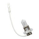 フォグランプ球 クリア H3 ハロゲンバルブ DC24V 2ヶ入 3000K トラック用品 外装 汎用 交換