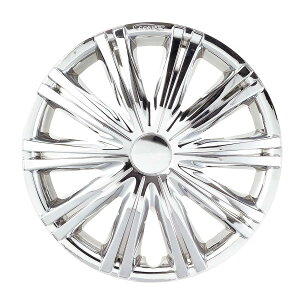 【Pa-manオリジナル】 ホイールカバー ホイルキャップ 15インチ ABS 4枚入 クローム スチールホイール用 外装 軽・乗用車 パーマン 81215C