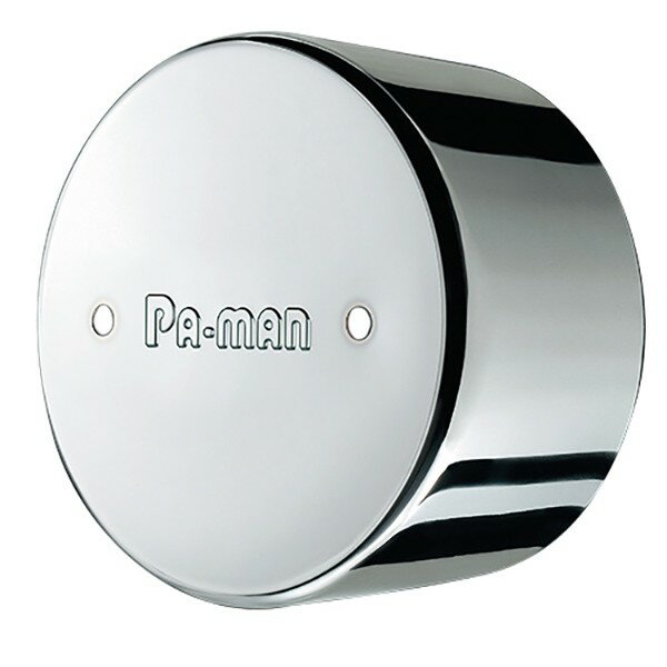 Rakuten - 【Pa-manオリジナル】 センターキャップ 22.5インチ トラック大型 UD リアひきずり 8穴 1枚入 JIS規格 ホイールセンターカバー パーマンロゴ有 スチール