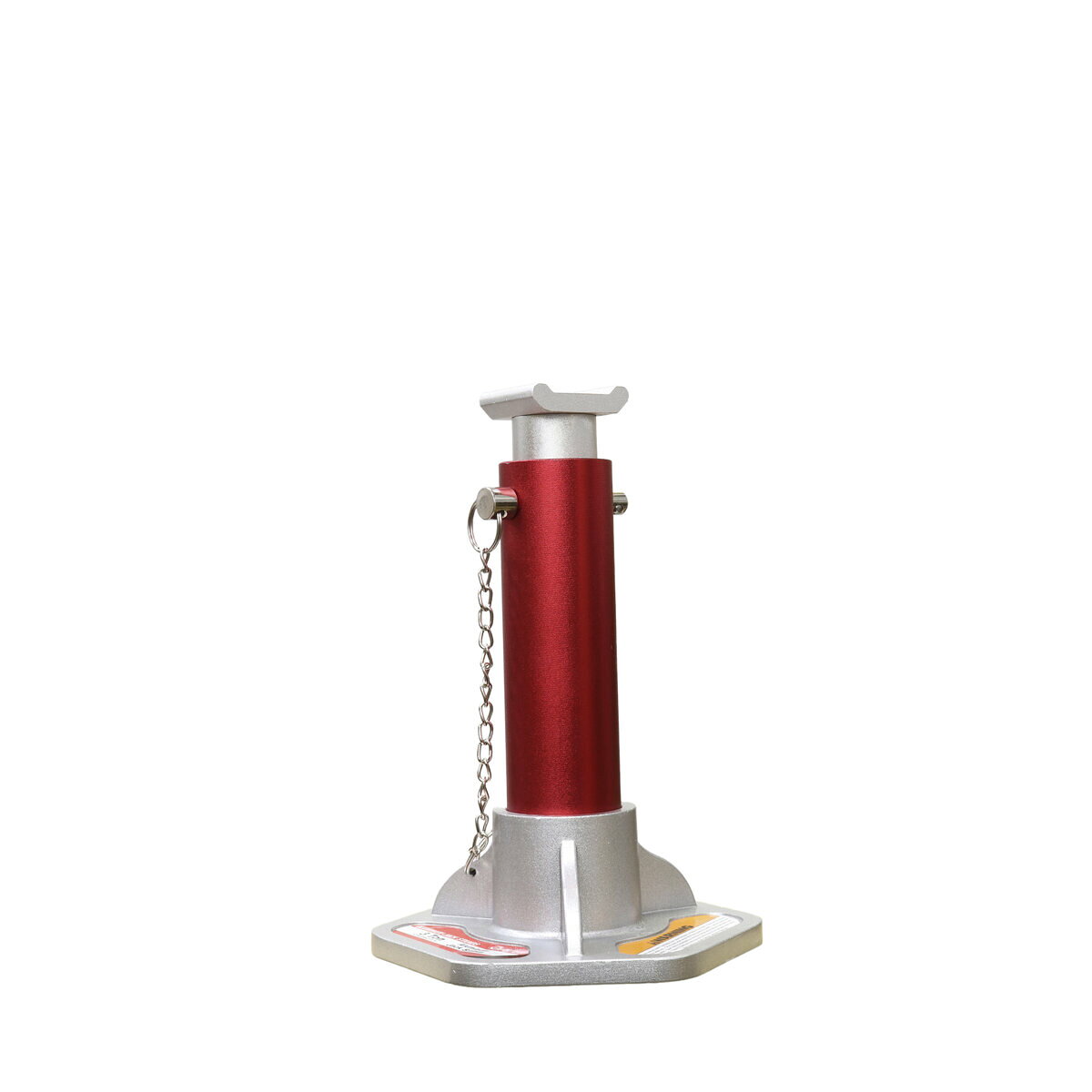 Hydraulic Type - ジャッキスタンド アルミ製 3t 2個セット 高さ6段階(266.5-391.5mm) 組立式 タイヤ交換 修理 工具 自動車整備 軽量 持ち運び向け