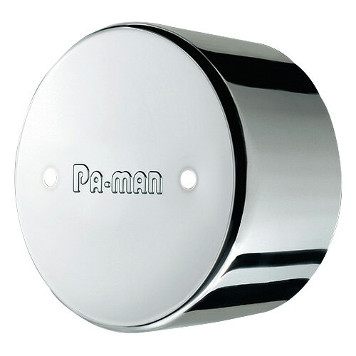 Rakuten - 【Pa-manオリジナル】 センターキャップ 22.5インチ 日野 大型トラック リアひきずり 8穴 1枚 JIS規格 ホイールセンターカバー ロゴ有 スチール