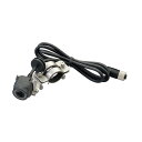 【1日限定ポイント3倍!】【Pa-manオリジナル】 CMOSカメラ サイドカメラ用ステーセット DC12V コード1m マイク付 赤外線LED内蔵 夜でも見え...