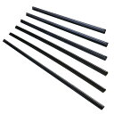 【1日限定ポイント3倍!】【Pa-manオリジナル】 ワイパー替ゴム 10本セット 550×8mm シリコンゴム スチールプレート付 ストッパータイプ トラック...