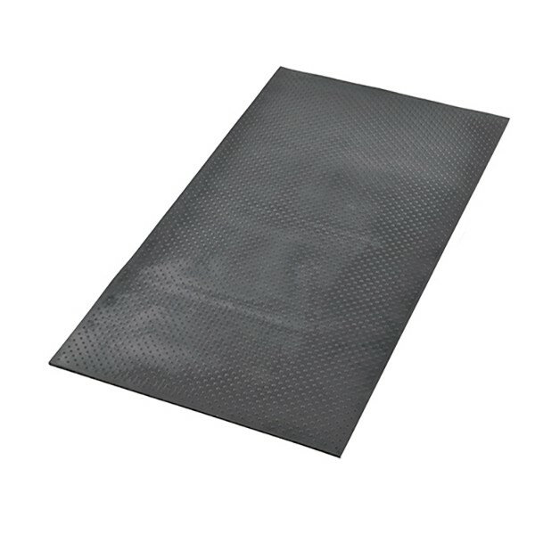 荷台マット 黒 タテ2000×ヨコ1000×厚み10mm ゴムマット 多目的マット 仮設歩道 敷鉄板代わり トラック..