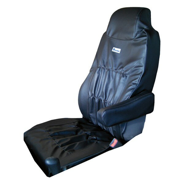 【Pa-manオリジナル】 シートカバー 防災ビニールレザー 運転席専用 [適応車種: いすゞ ギガ] 肘掛カバー付 トラック用品