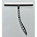 【1日限定ポイント3倍!】水切り シリコンワイパー 340mm ボディ/窓ガラス用 可動範囲約85度 スクイジー