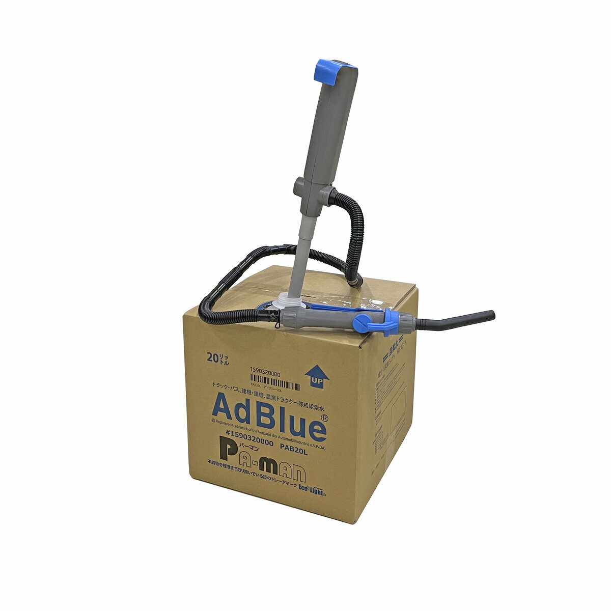 ��Pa-man���ꥸ�ʥ�� ���ɥ֥롼�ѥݥ�� ��ư �����Ӽ� 20L�� �ۡ���Ĺ1m AdBlue PDE20V