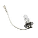 フォグランプ球 H3 DC12V クリア 3000K 55W H3型フォグランプバルブ 1個 E1 トラック用品 外装 汎用 交換