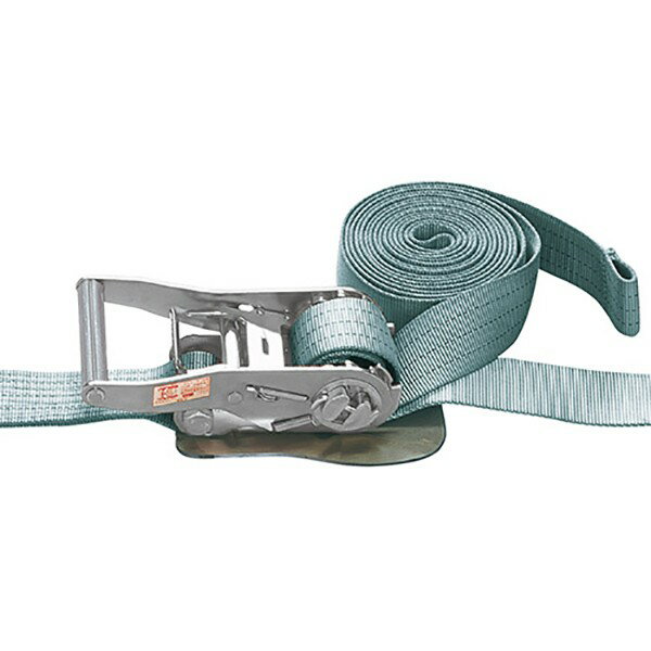 【Pa-manオリジナル】 ラッシングベルト 荷締機 ロングラチェットハンドル 幅50mm 固定1m 巻取5m Eクリップ スリーブ付 JIS規格 荷締め ガッチャ パーマン