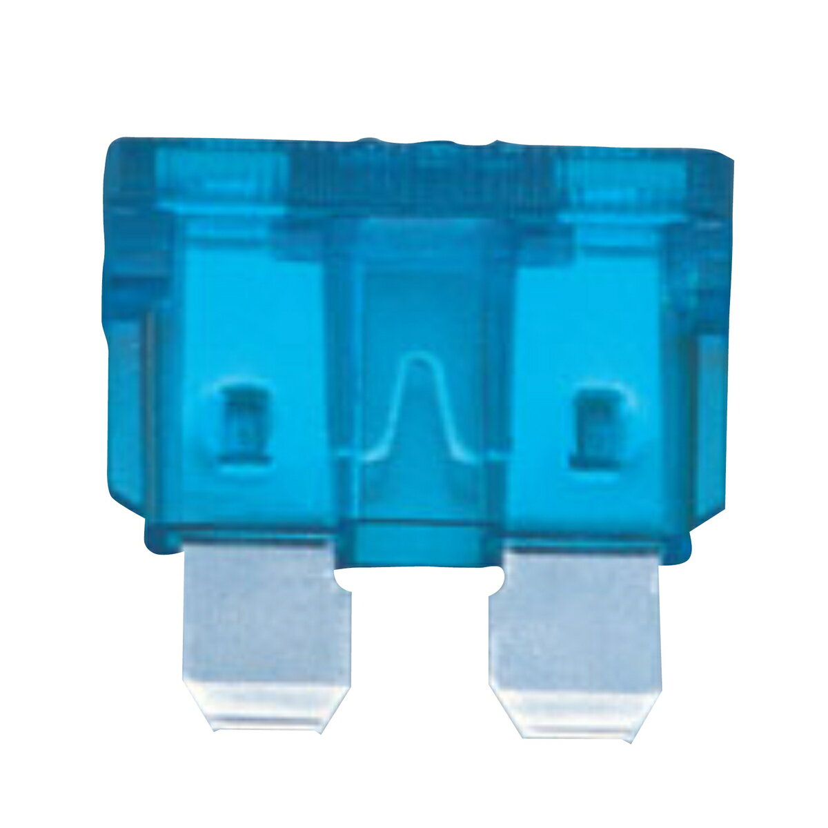 ブレードヒューズ 15A 10個セット 青 DC12/24V兼用 19×19mm 自動車用 交換 予備 電装