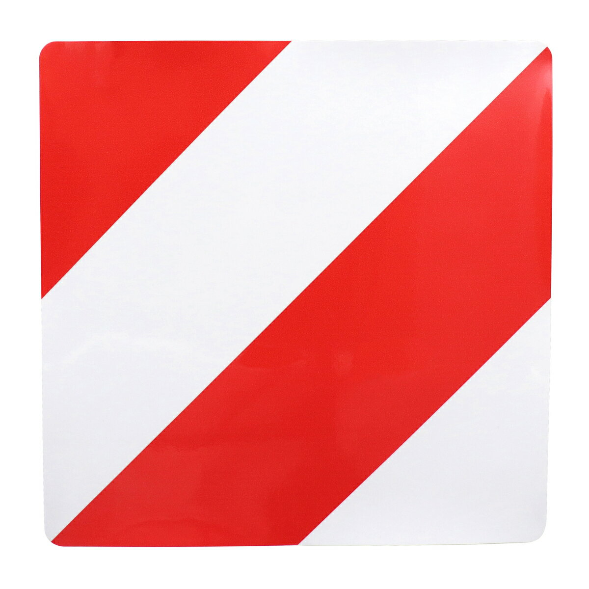 【Pa-manオリジナル】 外側表示板 ゼブラシート ステッカー 1枚 285×285mm トラクター 作業機 安全標識..