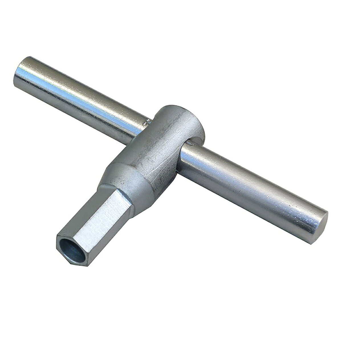 樂天商城 - トラックあおり専用 T型六角レンチ 10mm 穴径φ8mm 特殊六角ナット固定用 スチール 整備工具 トラック用品