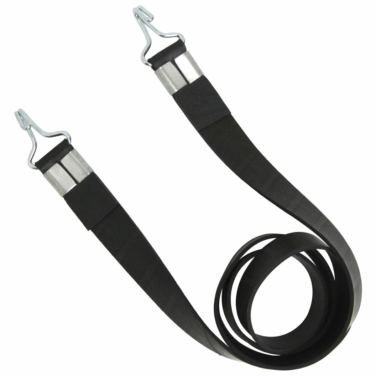 ゴムバンド 両端フック付 2本線 巾20mm×長さ90cm 新 品タイヤチューブゴムタイト トラックシート 固定 ..