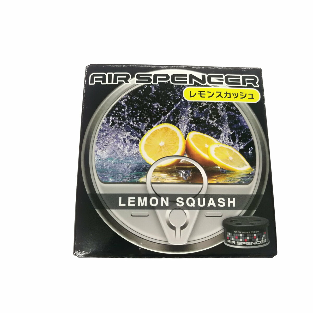 エアスペンサー レモンスカッシュ 熟したレモン系 40g 約1ヶ月 芳香剤 消臭剤 置き型 車用