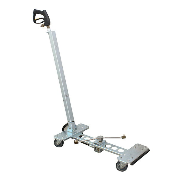 【Pa-manオリジナル】 回転式下廻り洗浄ガン バス用 車輪付 折りたたみ 高圧洗浄機用 ストップガンタイプ クリーナー 洗車用品