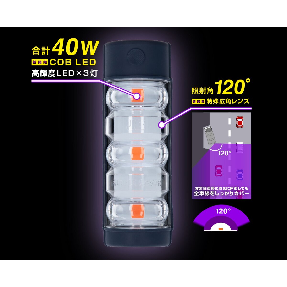 �ѡ��ץ륻���С� PRO ���ɽ���� ����ɽ���� ���� ƻϩ����ˡ�ܹԵ�§Ŭ���� COB LED 40W ����ȯ�� �ɿ奫�С��� JB7575