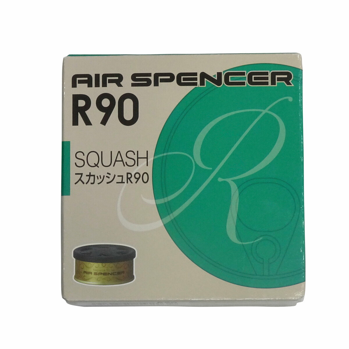 エアスペンサー スカッシュR90 スカッシュタイプ 40g 約1ヶ月 芳香剤 消臭剤 置き型 車用 爽やかはじける