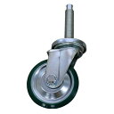 【Pa-manオリジナル】 自在キャスター 車輪付 ストッパーなし Φ130mm ホイールドーリー用 交換部品