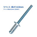 リベット 250本入 エアーリベッター 空気式リベッターリベッティング リベット ブラインドリベットハンドリベッター