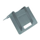 Lコーナー プラスチック 273×112×3.3mm 軽量 サビない コーナーガード 角あて パッド 荷物用 荷締 荷止め 傷防止 保護 ワイヤー チェーン ロープ ベルト トラック用品