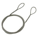 ワイヤー 台付 両サツマ加工 φ10mm×4m 4本セット トラック用 ロープ