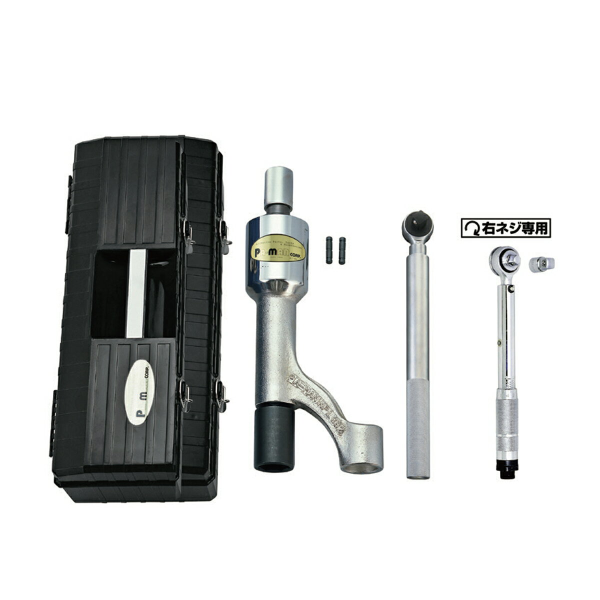 ギアレンチ 12倍 新ISO 8・10穴用 トルクレンチ付 ホイールナット外し トラック 整備工具