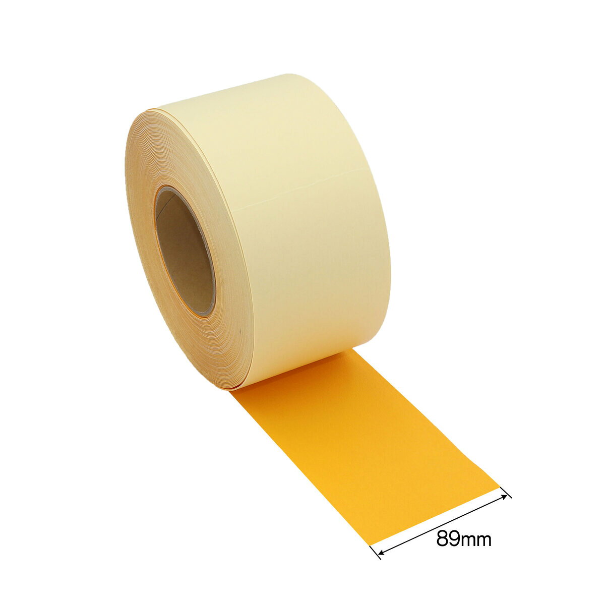 【Pa-manオリジナル】 修理テープ ホロ用 裏面のり付 オレンジ 89mm×24m トラック...