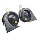 電子ホーン ウィンドトーン DC24V E9 500Hz/420Hz 渦巻き型 113dB Hi/Lowセット トラック用品(2)