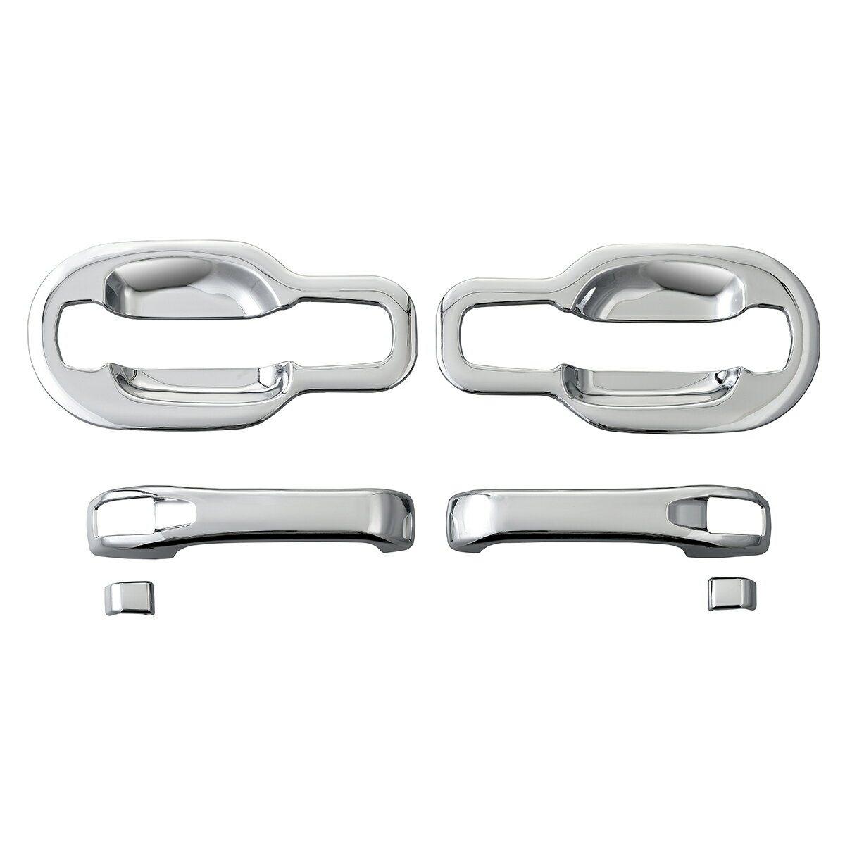 ドアハンドル ガーニッシュ セット 4t エアループレンジャー H23.8〜H29.4 / 大型エアループプロフィア H22.9〜H29.4 ドアパネル