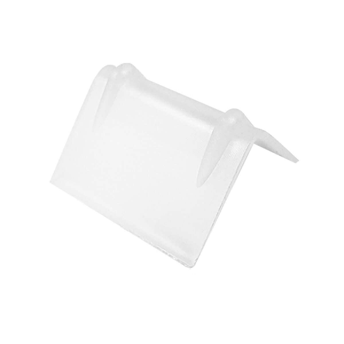 PPバンドLコーナー 20個 34×22×20mm [リブ付 バンドずれ防止] 段ボール 角あて 梱包 傷 荷物 保護 物流 運搬