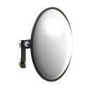 【1日限定ポイント3倍!】汎用ミラー マグネット付 φ200mm カーブミラー 角度調節 室内外両用 車庫/ガレージ/工場/フォークリフト 安全確認