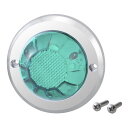 【Pa-manオリジナル】 低背ハイワットマーカー LED グリーンレンズ DC12/24V 防水 φ84.8×31.4mm トラック ランプ 電装