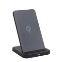 【1日限定ポイント3倍!】ワイヤレス充電スタンド 5W Qi規格 iPhone 13/12/11/SE2,3 Android 縦/横置き デュアルコイル USB...