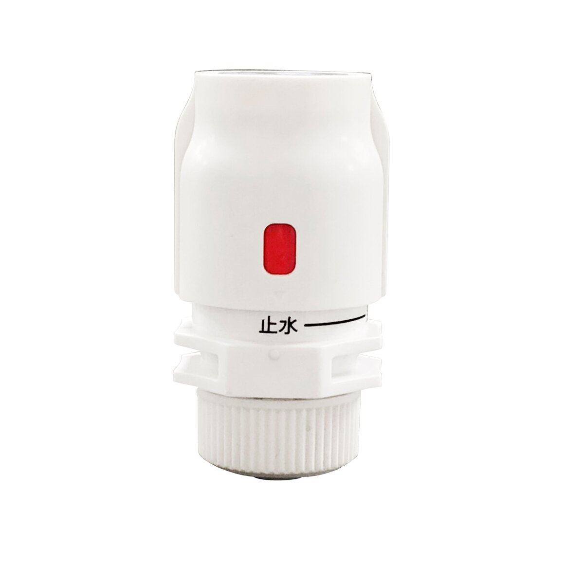 見てわかる止水カップリング 通水(青)/止水(赤) 接続部をひねるワンタッチ切替 散水 ホースコネクタ 洗..