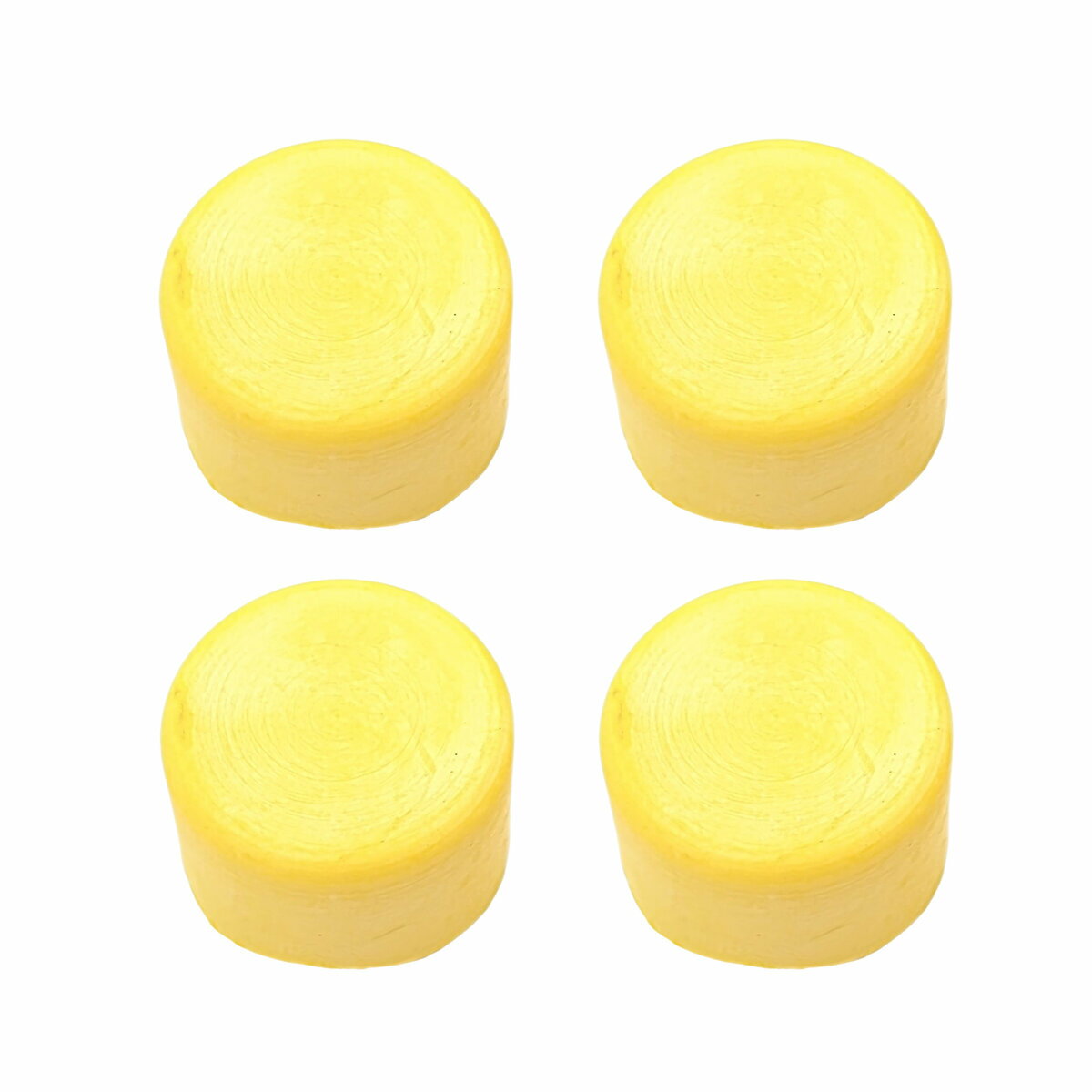 Rakuten - [交換・補修用] ハンマーヘッドカバー 4ヶ入 イエロー プラスチック製 ホイールバランス用 110001