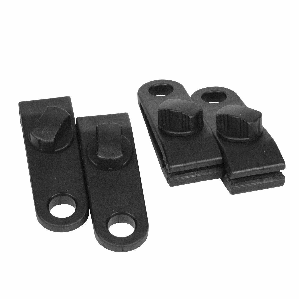 シートクリップ 4個入 [ペケット・ハトメなしで簡単シート張り] ネジロック式 タオル掛け/グローブ・軍..