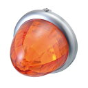 【Pa-manオリジナル】 マーカーランプ 14LED 12V 24V オレンジ 1個 防水 トラック 汎用 外装 サイド 側方灯