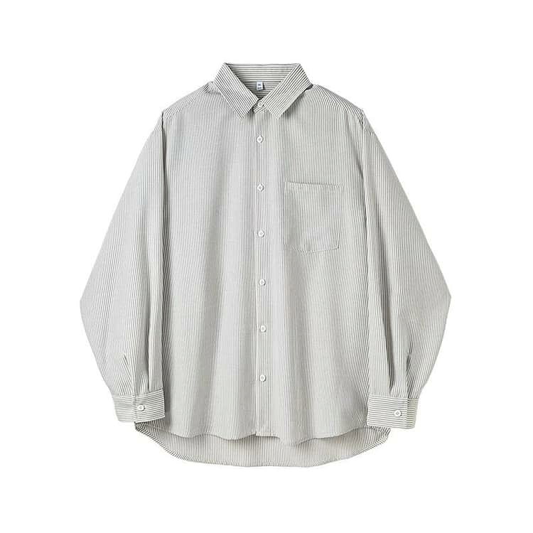 pa-select楽天市場店のシャツ メンズ レギュラー カラー シャツ ロングスリーブ ストライプ形態安定 長袖 ボタンダウンコットン 20代 30代 40代 50代 服 大人 男 男性 父の日 春 夏 春服 夏服 ファッション｜アングル2