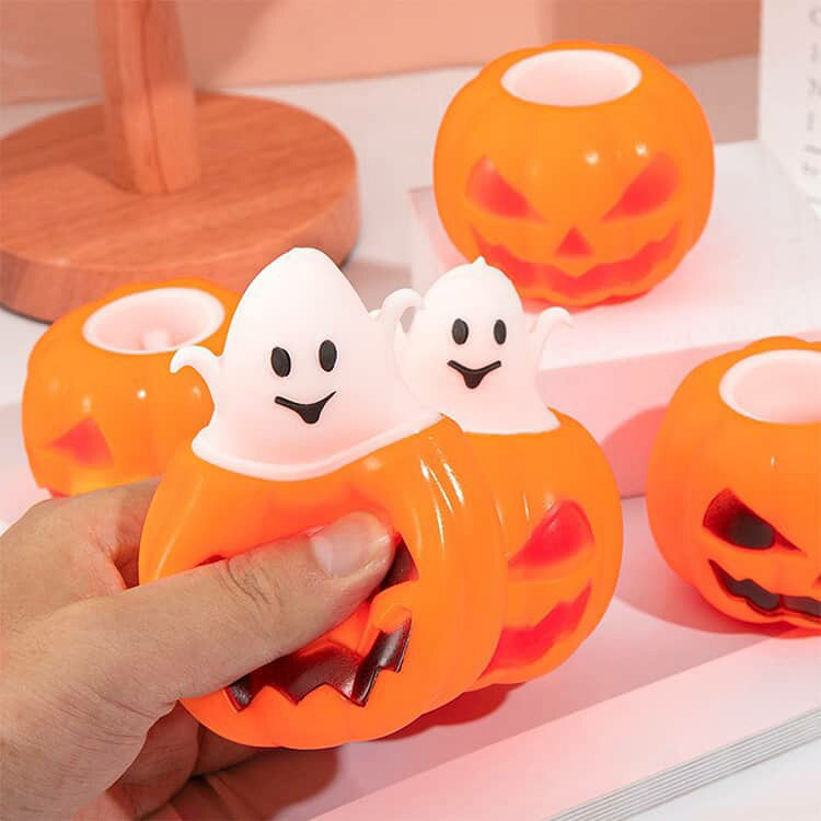 2個セット ストレス解消 ぷにぷに おもちゃ おもちゃ おばけ おもしろグッズ にぎにぎ スクイーズ パンプキン 2個セット 玩具 ハロウィン雑貨 パーティーグッズ かぼちゃ キッズ スクイーズ玩具 握るおもちゃ プッシュ玩具 送料無料 かわいい pa-select-10008117 pa-select楽天市場店 サンプル画像3