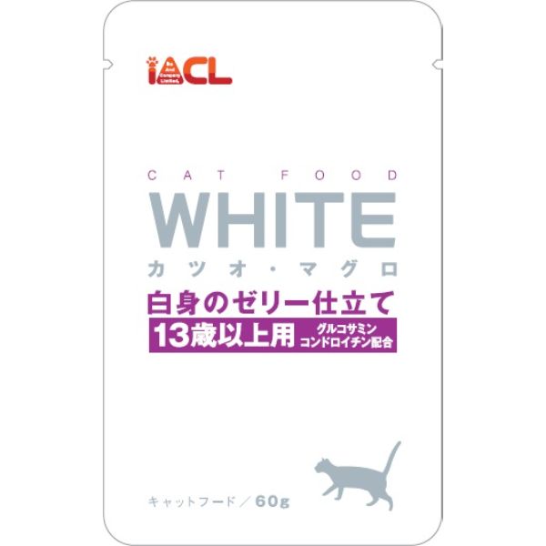 イトウアンドカンパニー WHITEカツオマグロ白身のゼリー仕立て13歳以上用60g