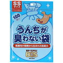 クリロン化成 うんちが臭わない袋BOSイヌ用SSサイズ100枚入