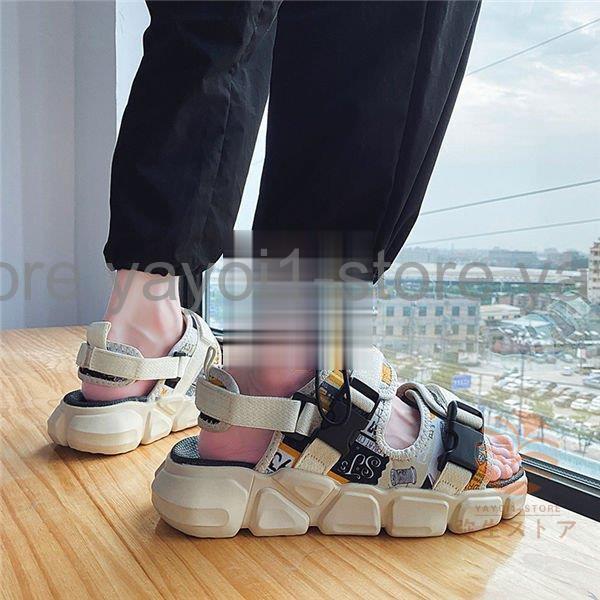 サンダル メンズ フラットシューズ リラックスシューズ ウォーキングシューズ 厚底 靴 履物 メンズシューズ カジュアル