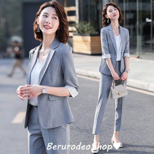 テーラードジャケット 30代 40代 通勤 OL 大きいサイズスーツ ピンク グリーン ベージュ グレー S M L XL 2XL 3XL 4XL 送料無料