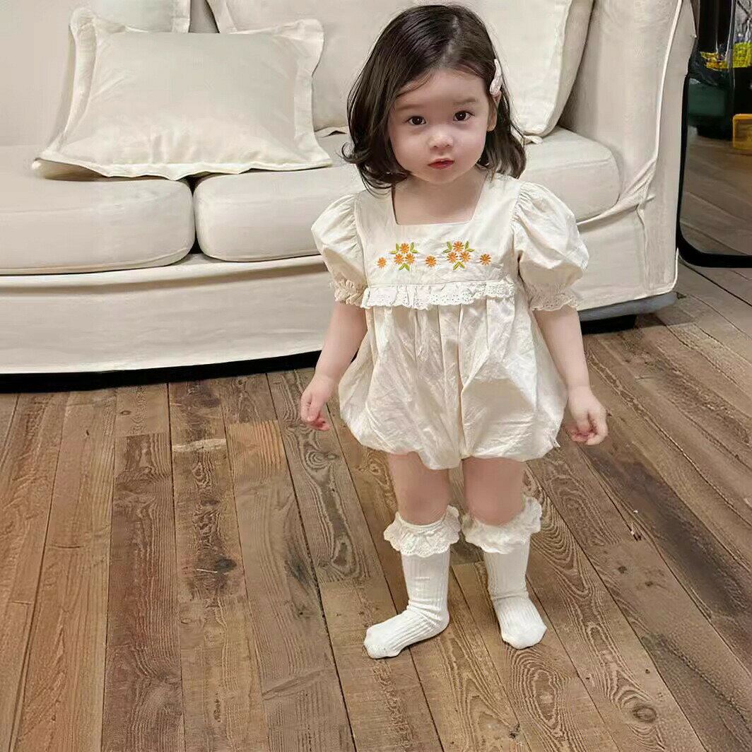 ベビー ロンパース 半袖 女の子 夏 カバーオール ベビー服 ロンパース 新生児 服 肌着 可愛い 赤ちゃん服 ロンパース 可愛い お出かけ 幼稚園 保育園 通園 66cm 73cm 80cm 90cm 3