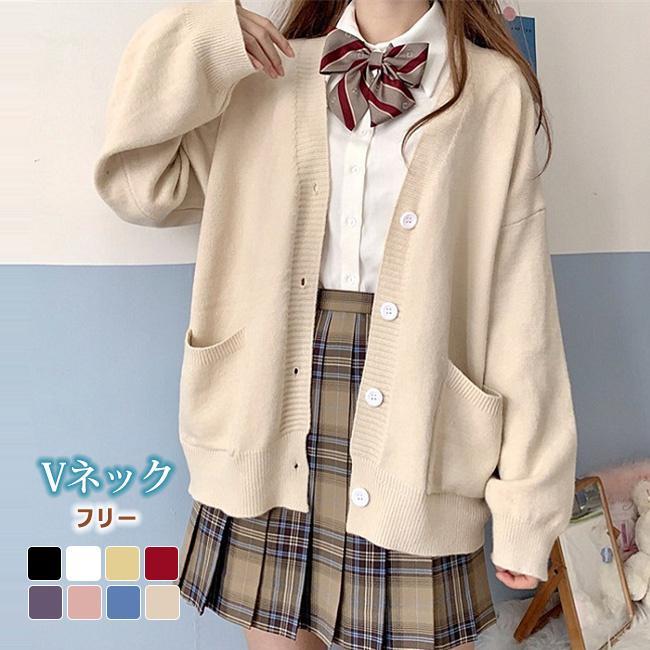 樂天商城 - カーディガン レディース ニット オフィス 長袖 サマーニット Vネック