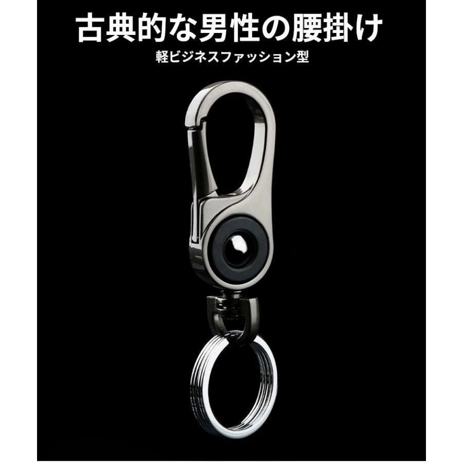 キーホルダー チタン合金製 メンズ カラビナ キーリング付き 超軽量 車 自転車 バイク 鍵保管 超軽量 おしゃれ