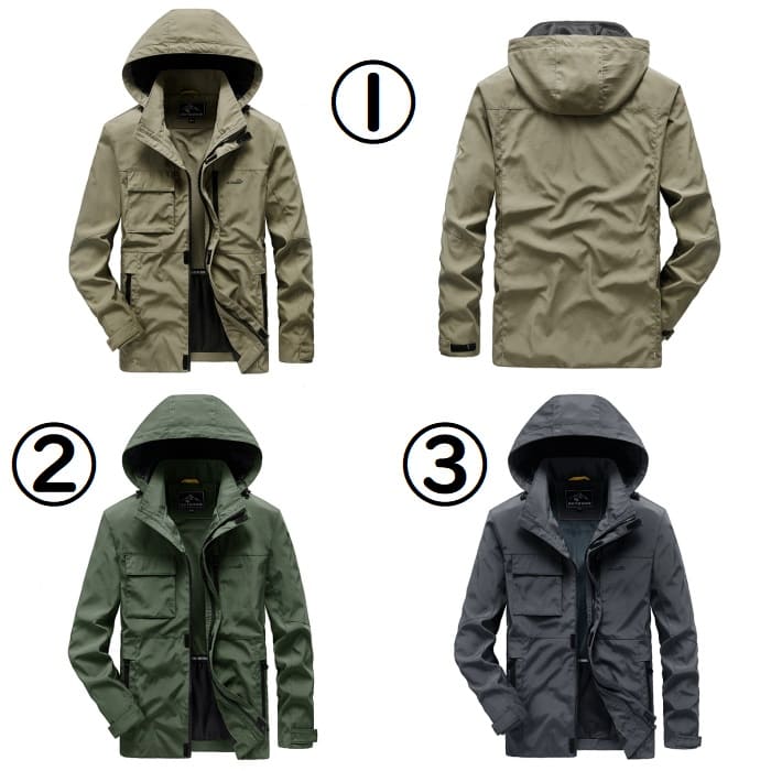 ドブレーカー ロング 長袖 秋春 アウター ジャンパー ブルゾン カジュアル 30代 40代 50代 シニア ファッション オシャレ 16304